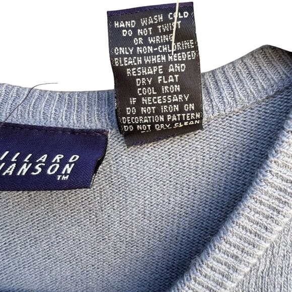 Hillard & Hanson Womens Embroidered Floral Design Beaded Cardigan Sweater New XL - Picture 10 of 10